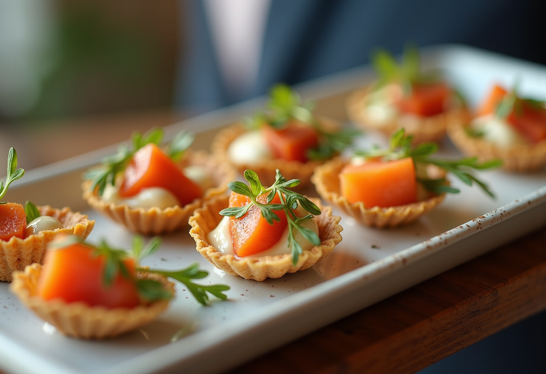 Passed canapés