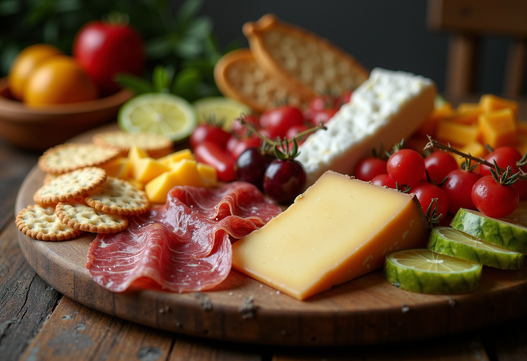 Grazing table spread